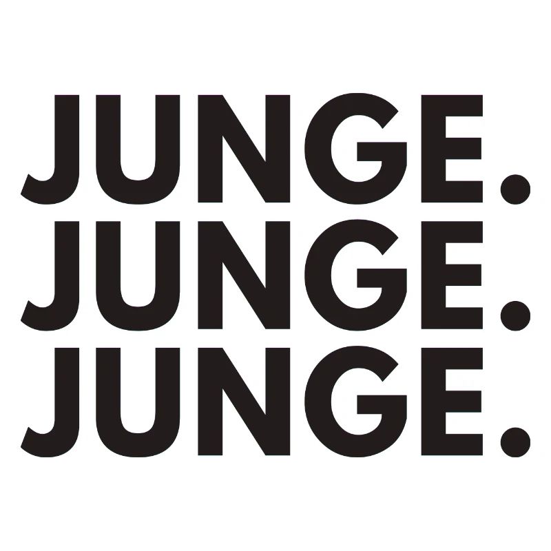 Junge Junge Junge lustiges Statement Kranplätze