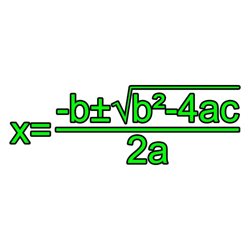 Quadratic Formula for Math class 3