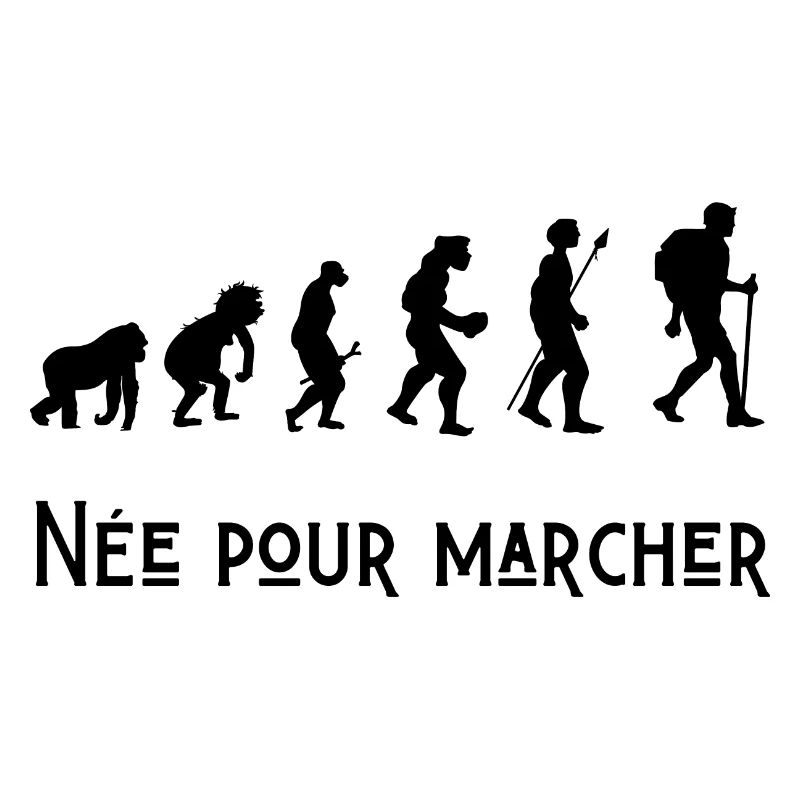 né pour marcher évolution