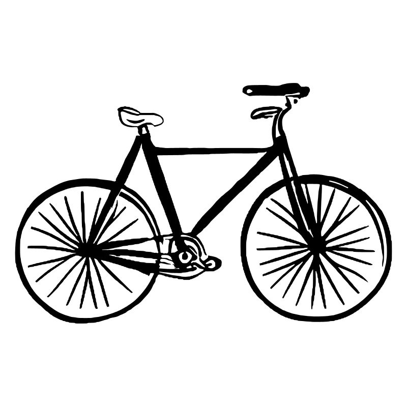 Bicycle Doodle Bicycles Cycling Vector 1