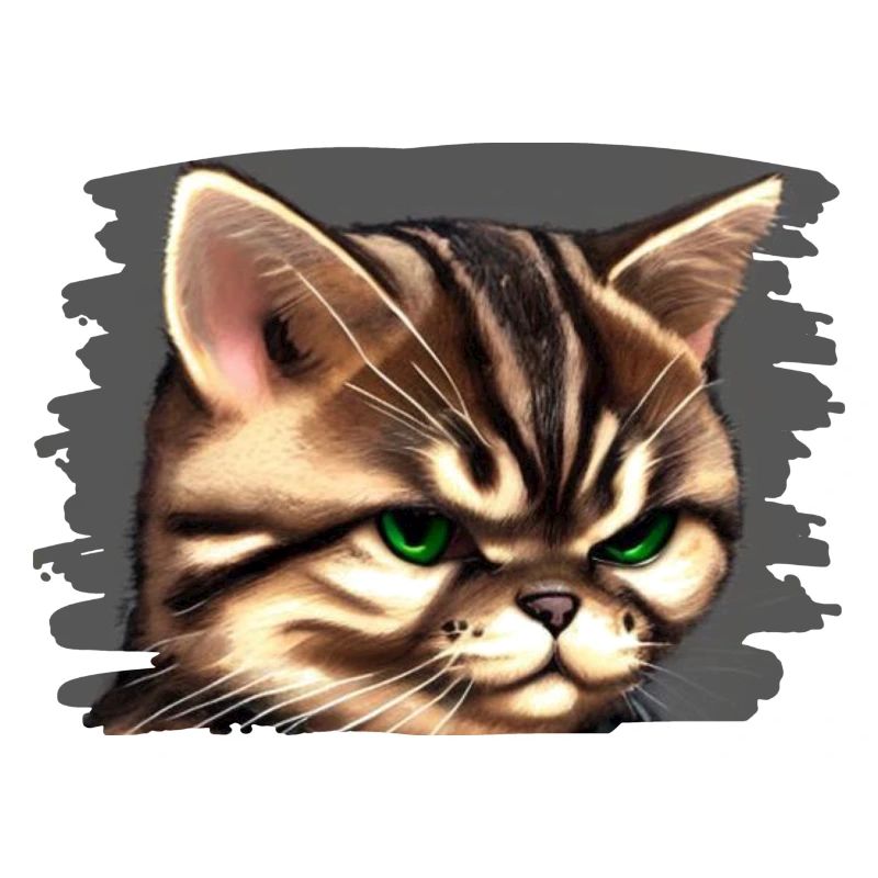 Visage de chat