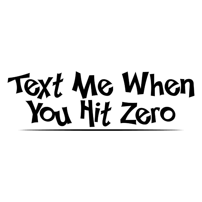 Envoyez-moi un texto lorsque vous atteignez zéro 4