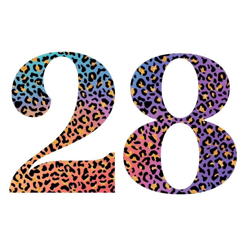 28e anniversaire léopard