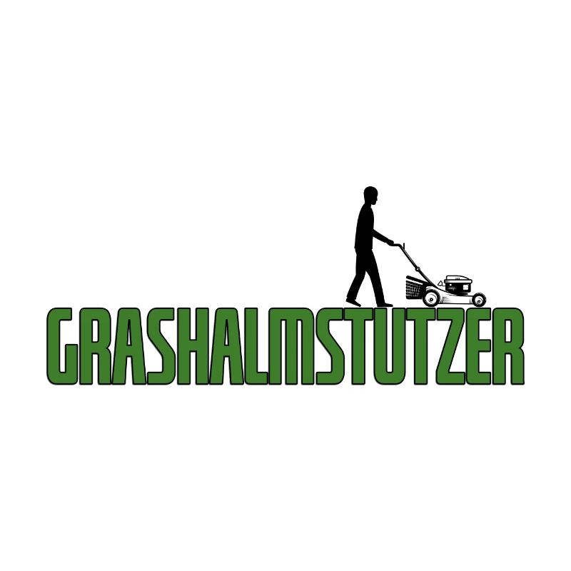Grashalmstutzer Rasenmäher Gärtner Geschenkidee