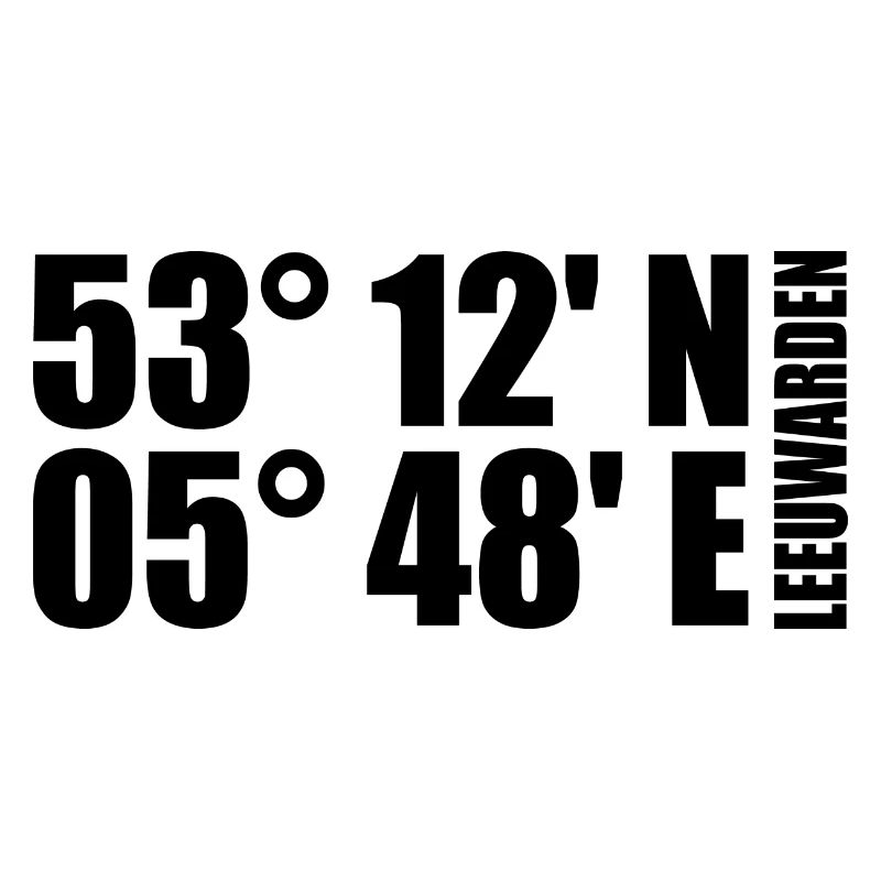 Leeuwarden coordinates