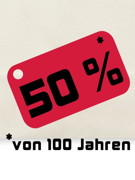 50% ... 100 years