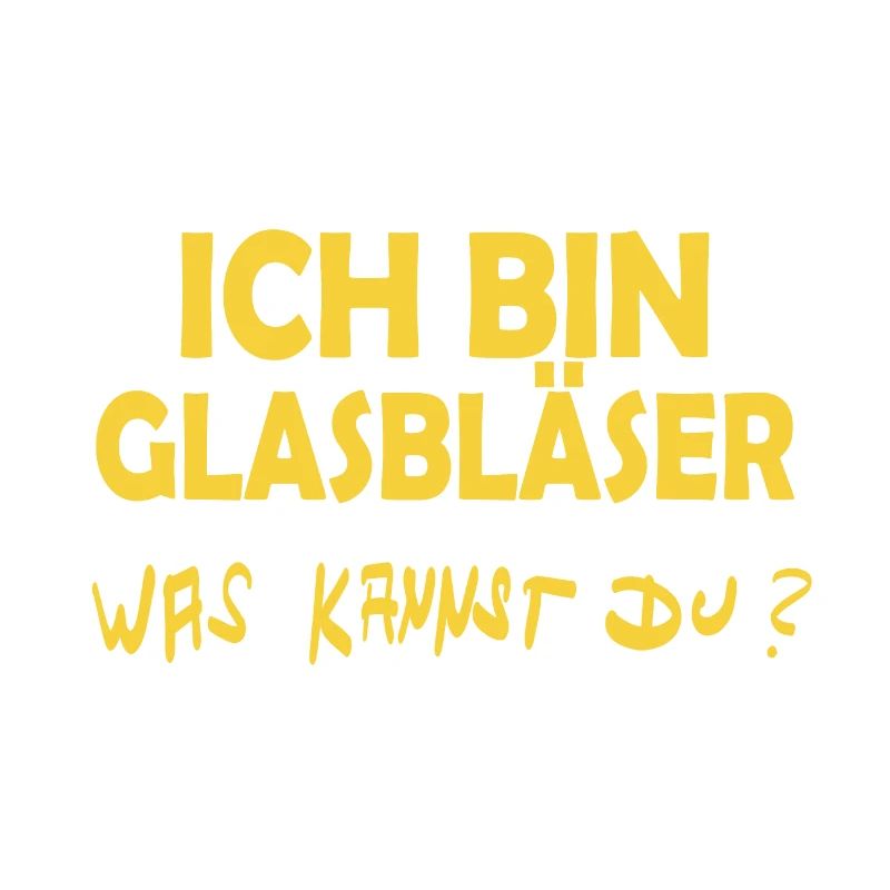 Glasbläser als Beruf