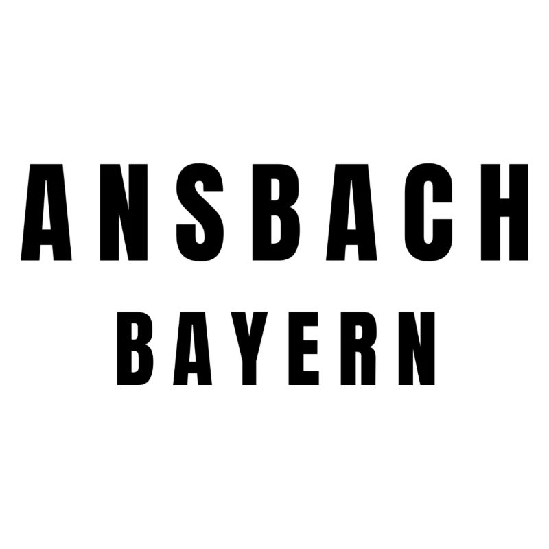 Ansbach, Bavière
