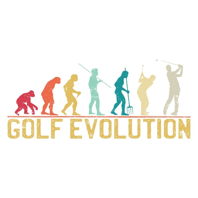 Golf Evolution Silhouette Design