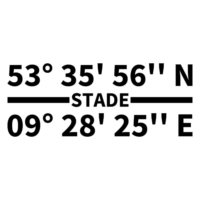 Stade coordinates
