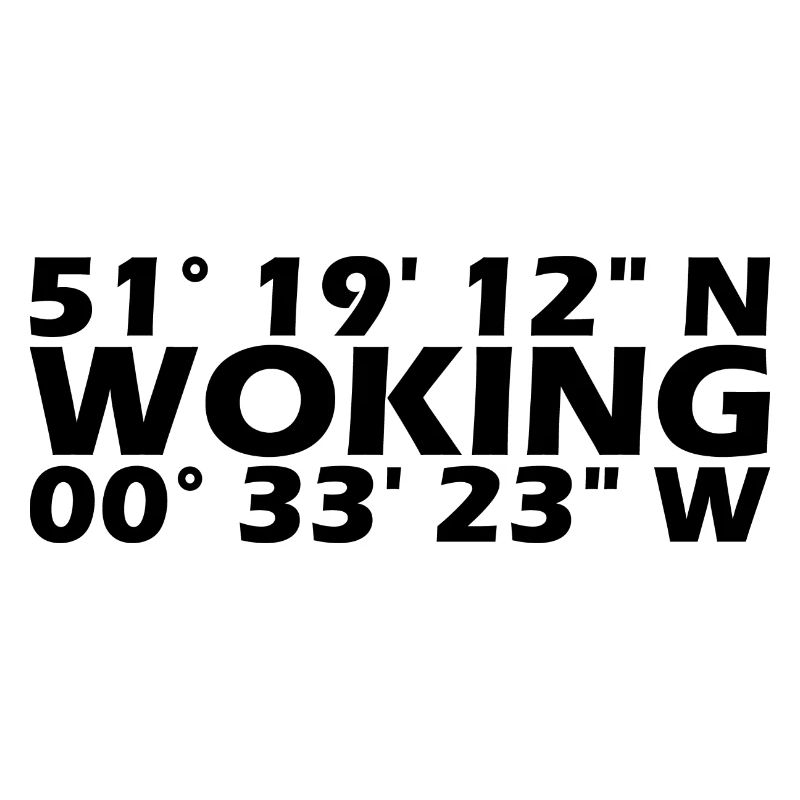Woking coordinates