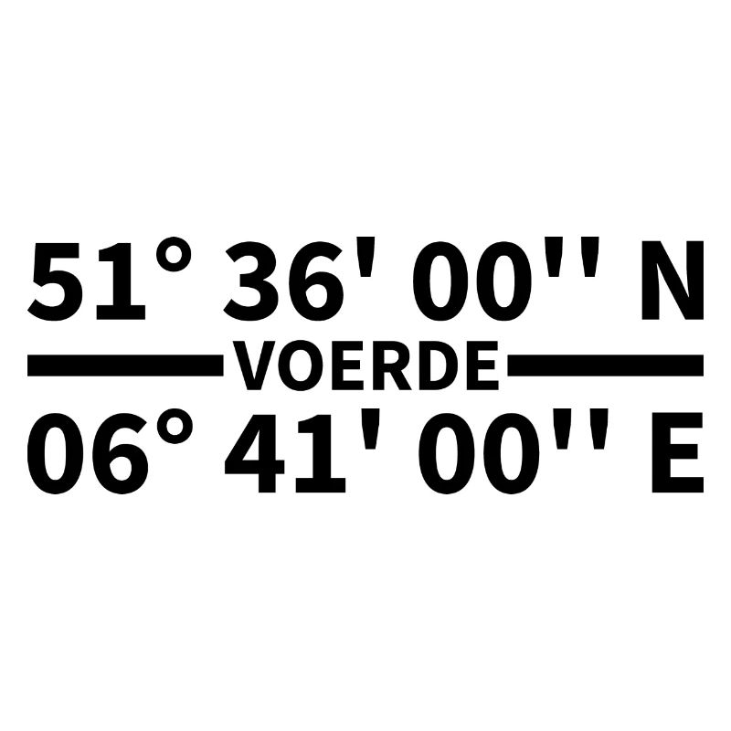 Voerde coordinates