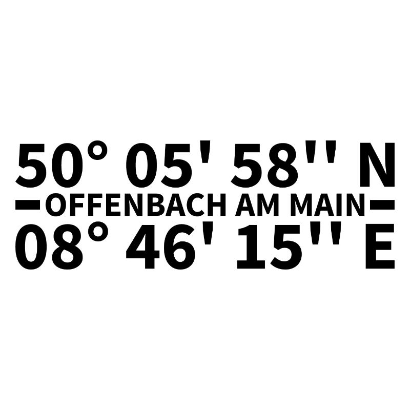 Offenbach am Main coordinates