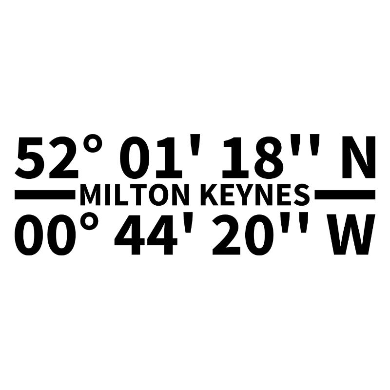 Milton Keynes coordinates