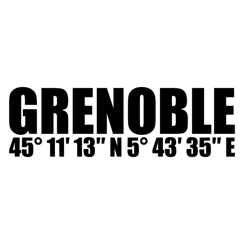 Coordonnées de Grenoble
