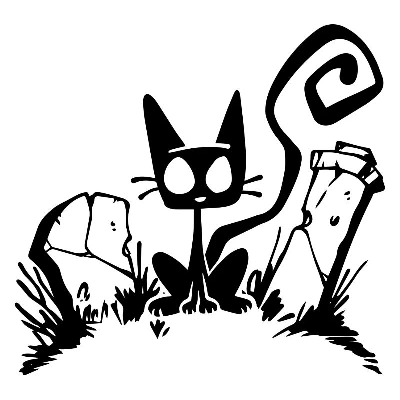 Crypt Black Cat