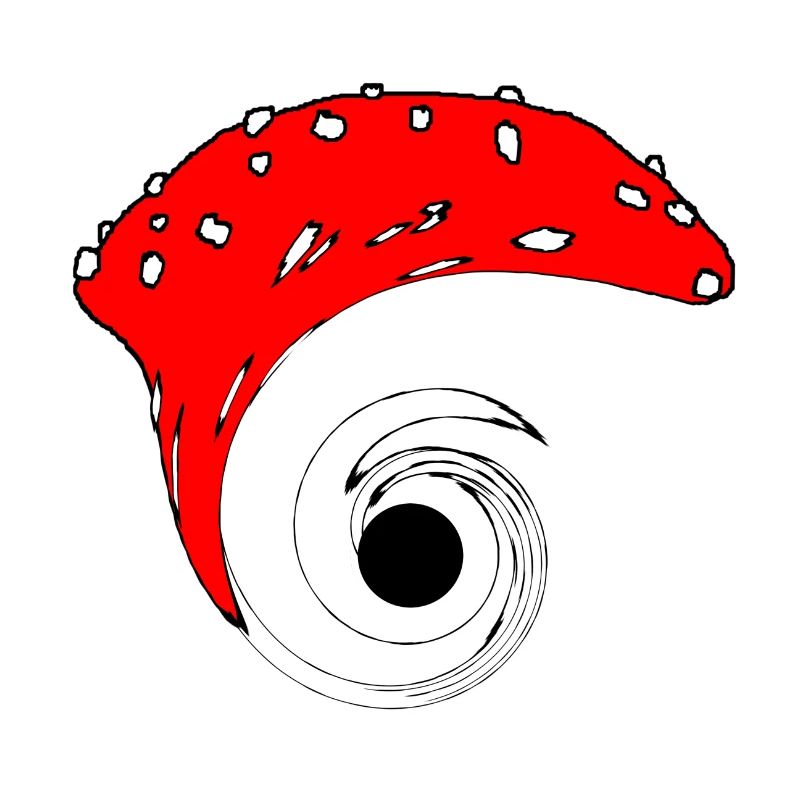 Champignon trou noir