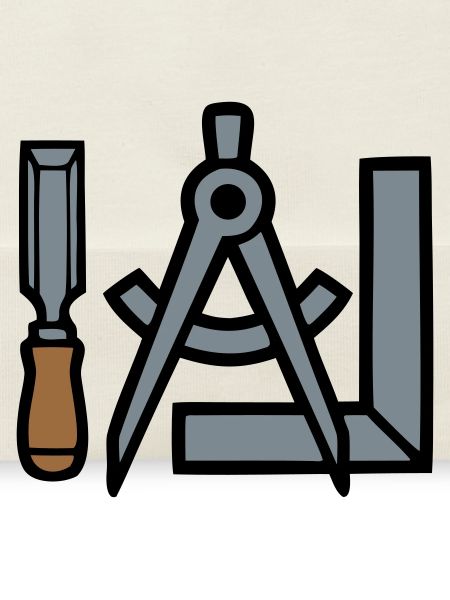 Carpenter Tools Graphic