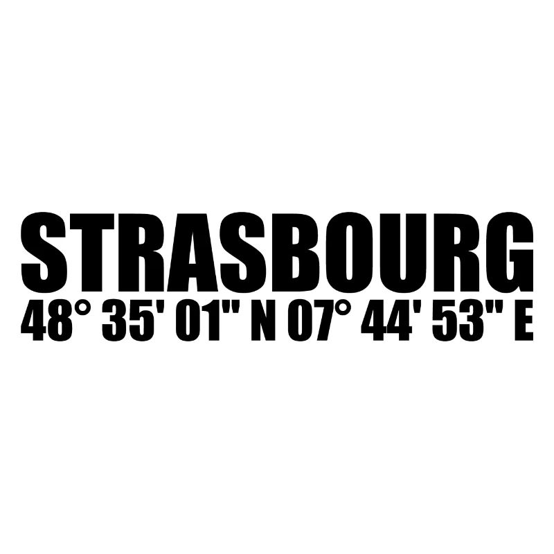 Coordonnées de Strasbourg