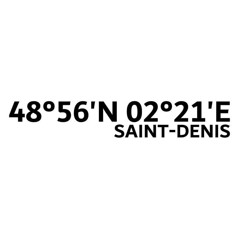 Saint-Denis coordinates