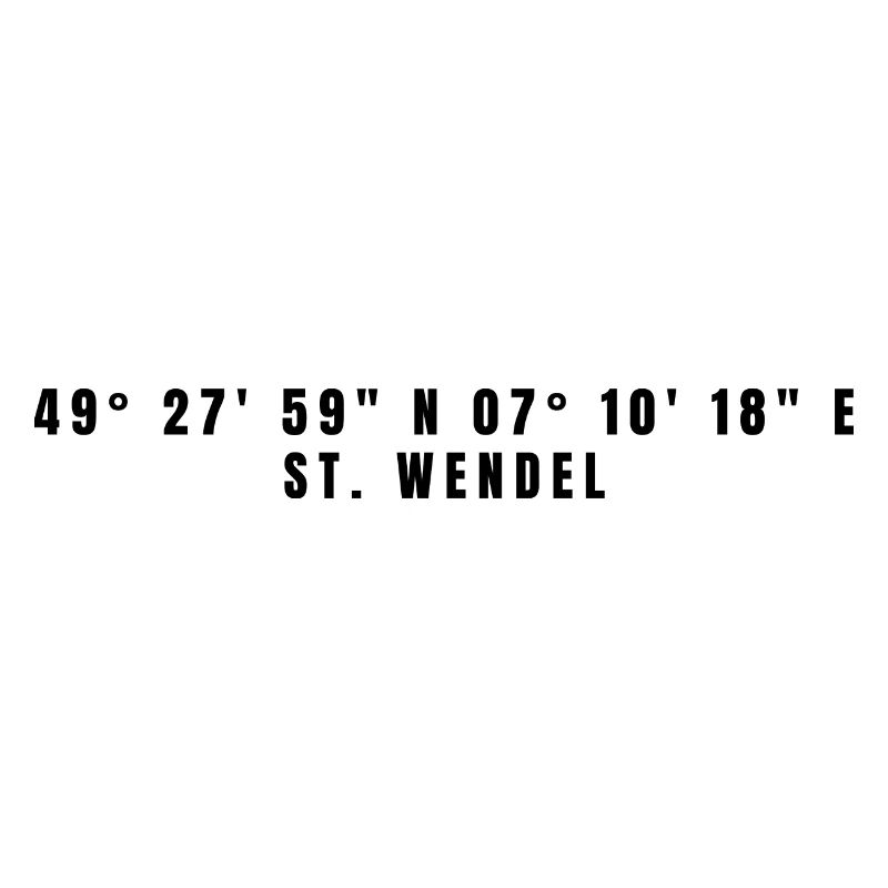 St. Wendel Saarland Coordinates