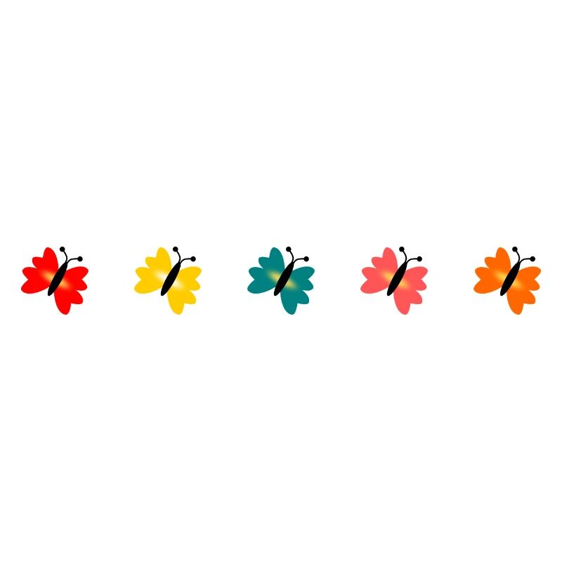 PAPILLON. PAPILLONS. MULTICOLORE. NATURE. ETE.