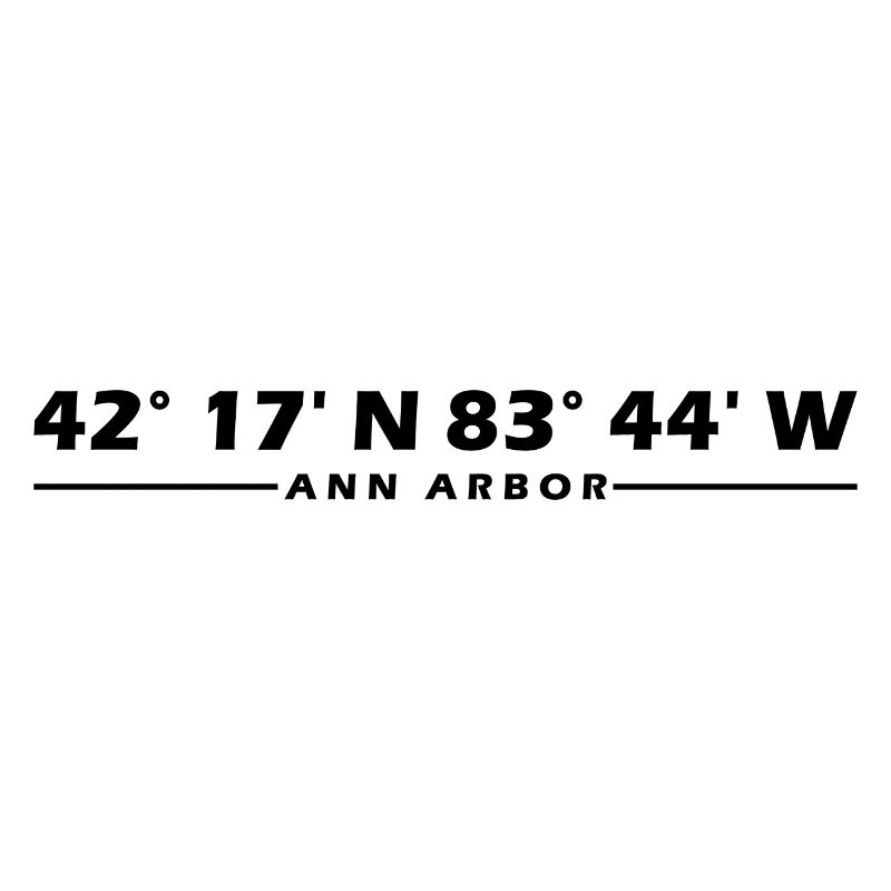 Ann Arbor Coordinates