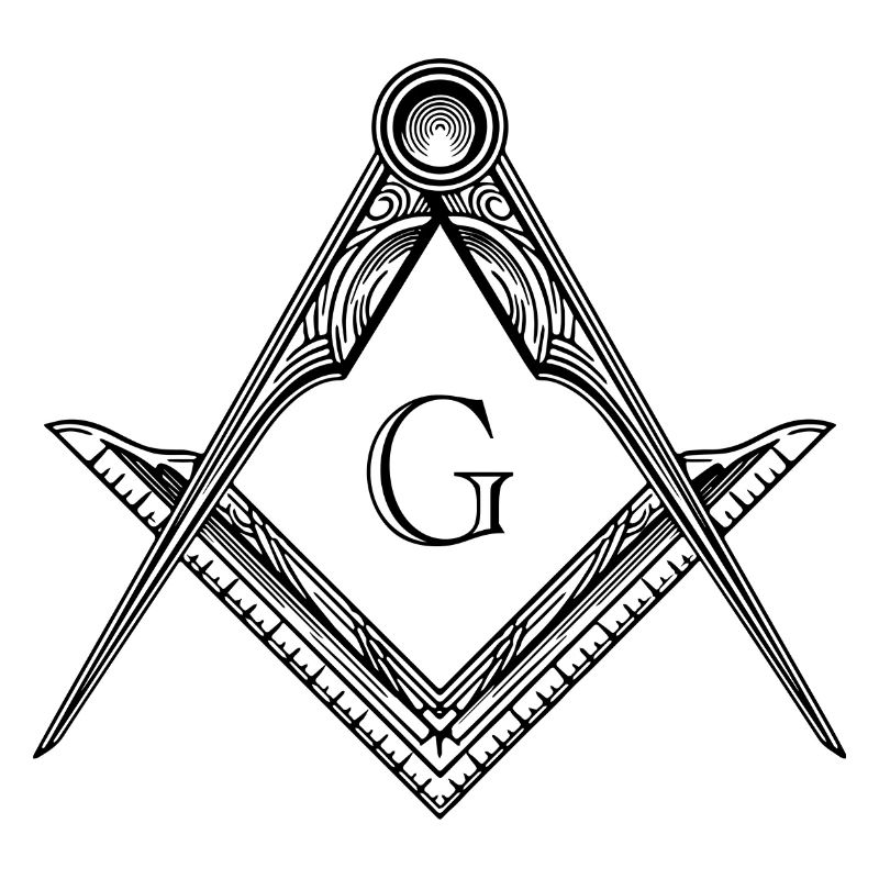 Masonic Symbol Angle & Compass Freemasonry