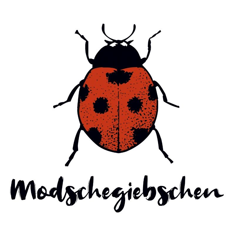 Modschegiebchen Marienkäfer Sächsisch Geschenk