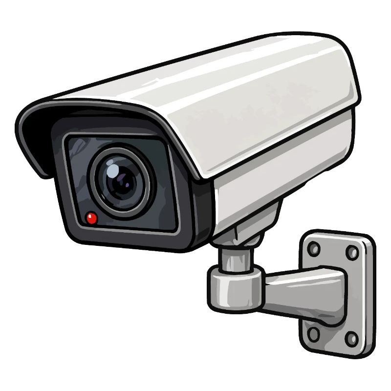 Security Camera Illustration