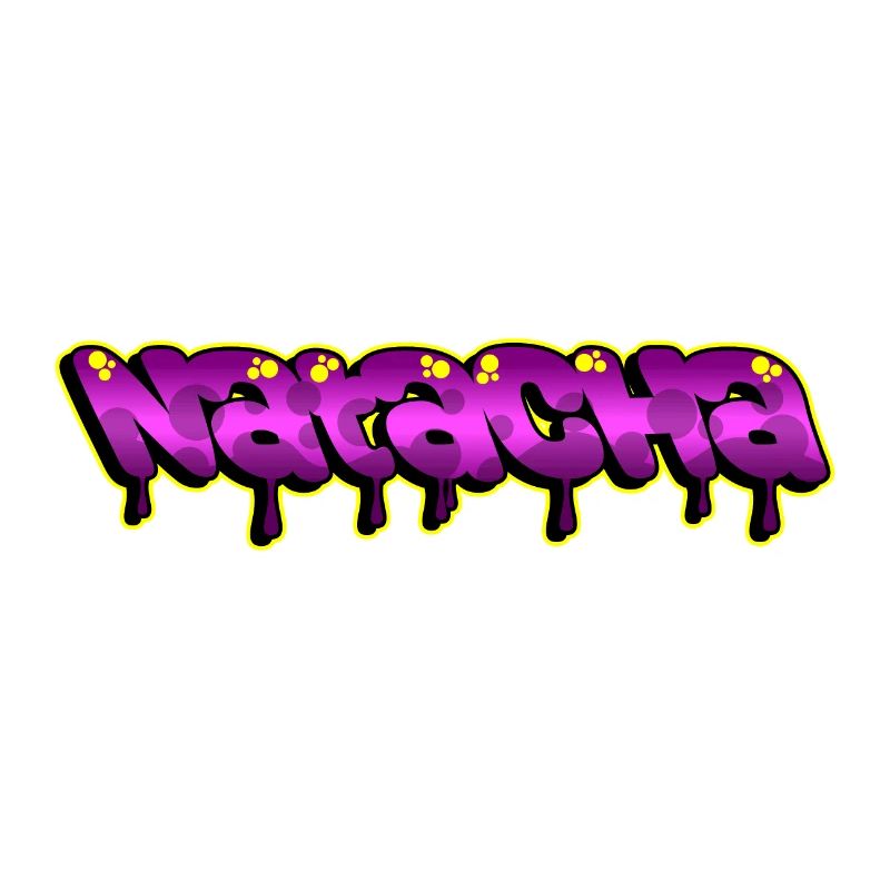 Graffiti First Name Natacha