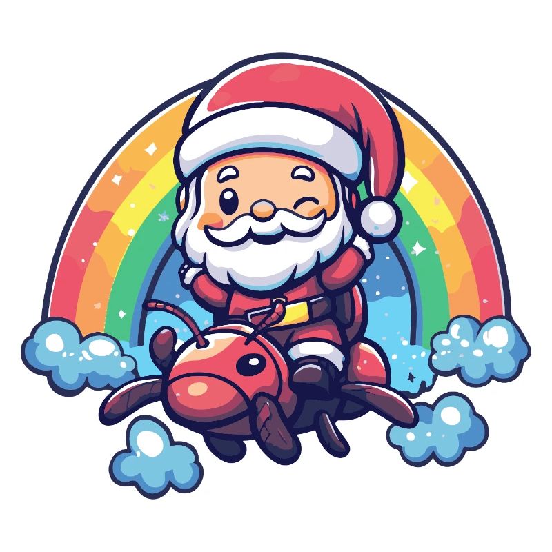 Fourmi Père Noël