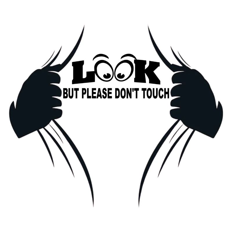 Look but please don't touch