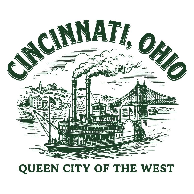 Cincinnati Dampfschiff Erbe