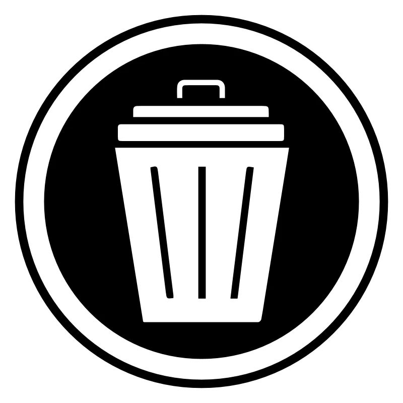 Mülltonne Symbol