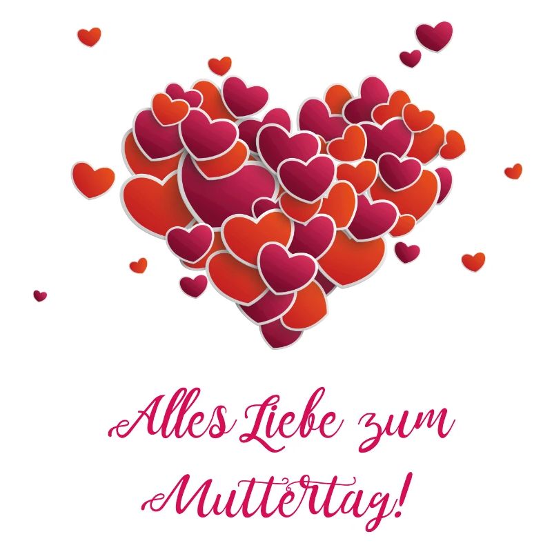 Muttertag Hearts Splash 3