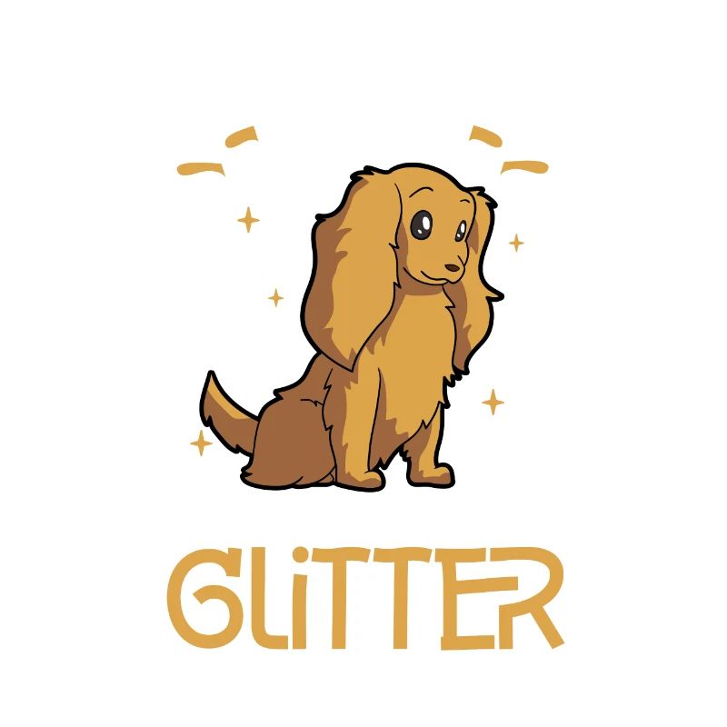 Cocker Spaniel Paillettes
