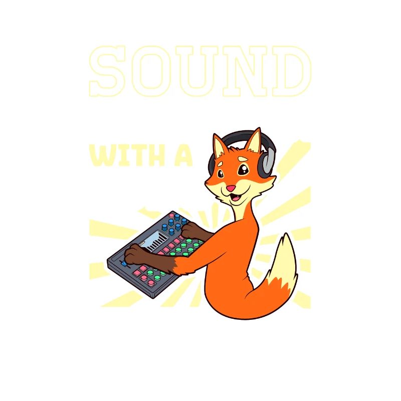 Fuchs at the mixing desk - Sound Engineer