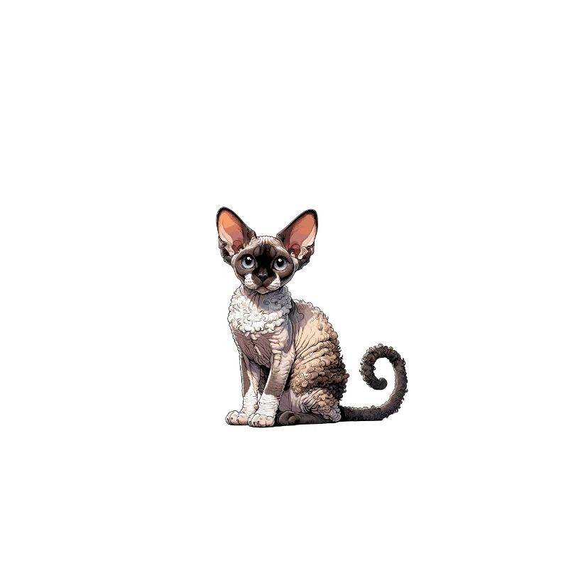 Jésus et mon Devon Rex