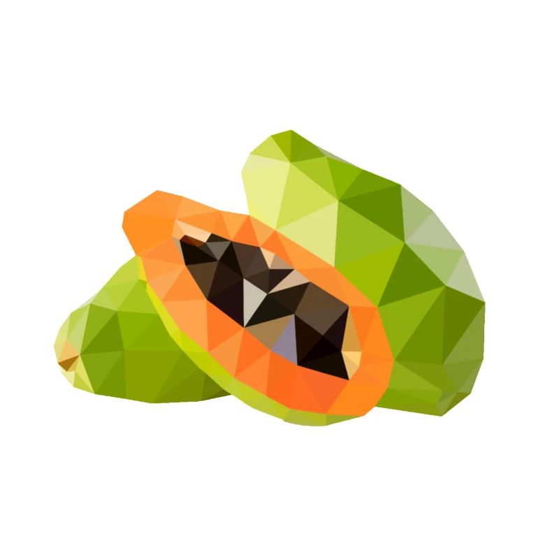 Papaye low poly