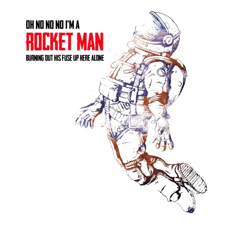 Astronaut Rocker Man