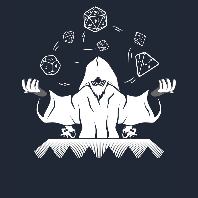 Game Master DM GOD D20 Wizard RPG de table