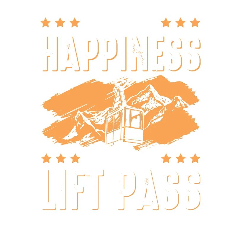 happy ski skiing