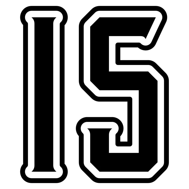 Symbole de 15 chiffres