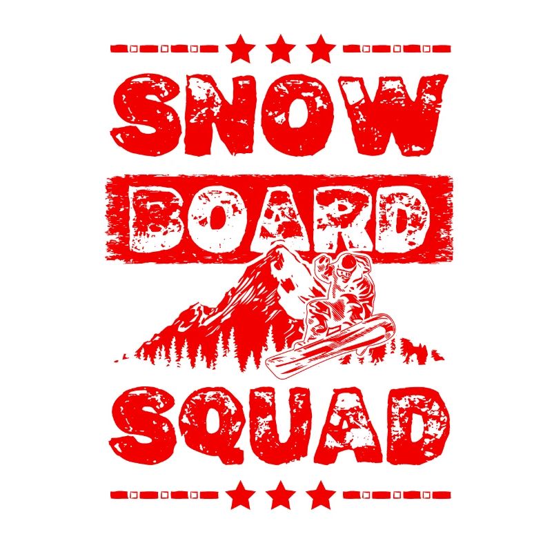 Équipe de snowboard