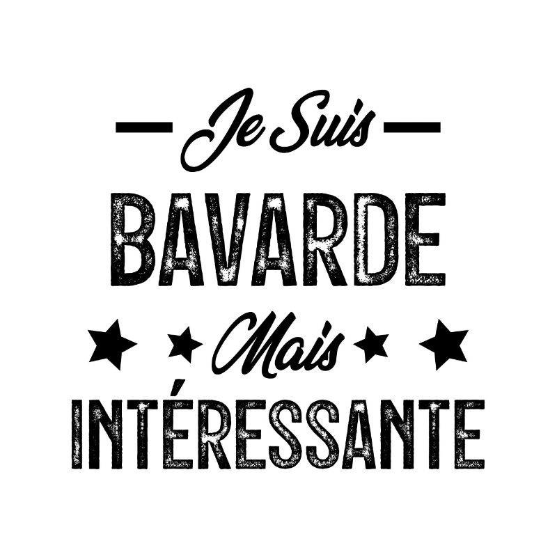 Bavarde mais intéressante