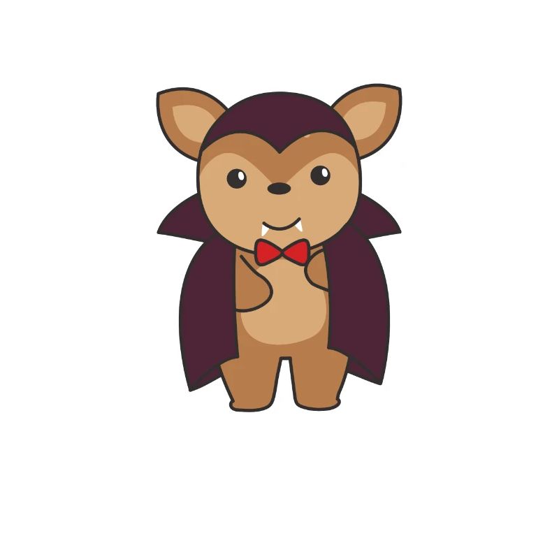 Cerf Halloween Mignon Devil Vampire Costume