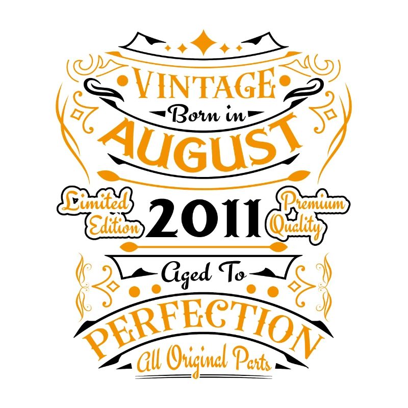 August 2011 - Geburtstag im August