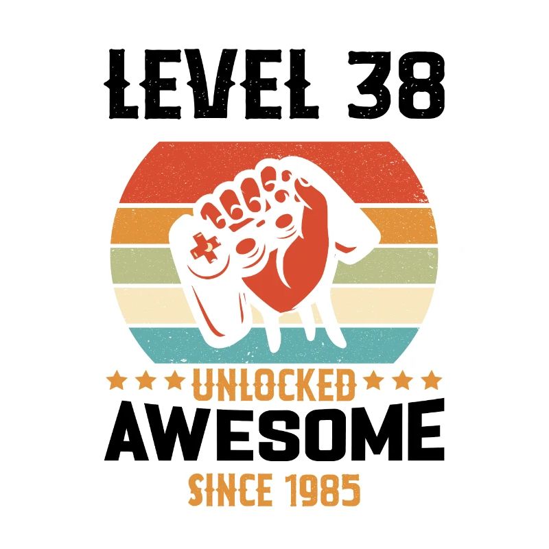 Level 38 complete 1985 Birthday Gift