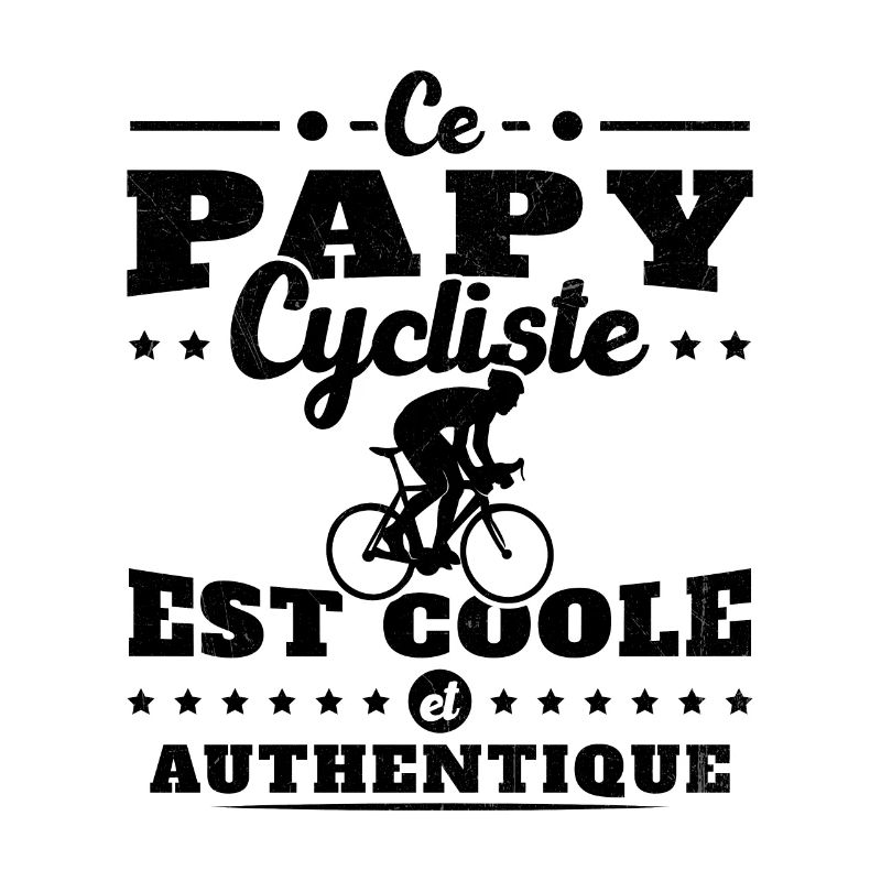Ce papy cycliste est coole et authentique
